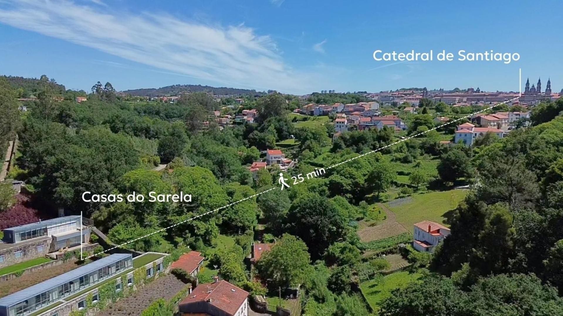 Casas Do Sarela By Upper Luxury Housing Apartment Santiago de Compostela Bagian luar foto